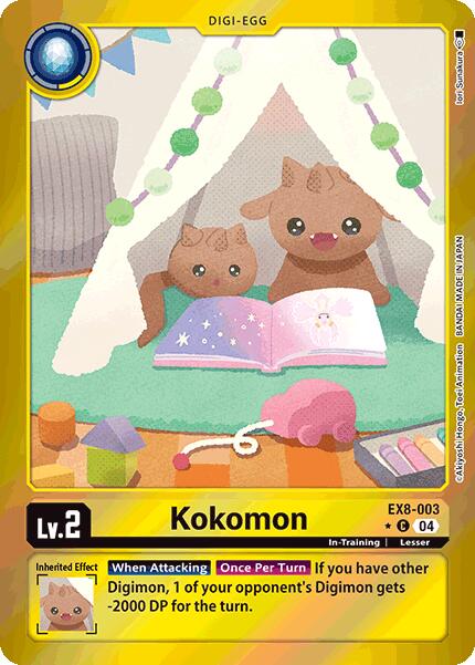 Kokomon [EX8-003] (Limited Foil) [Chain of Liberation] | Black Swamp Games