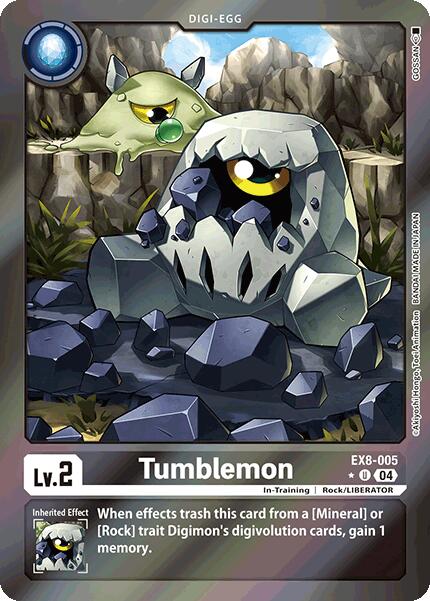 Tumblemon [EX8-005] (Limited Foil) [Chain of Liberation] | Black Swamp Games