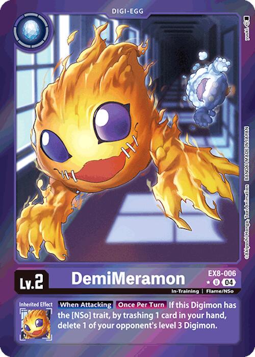 DemiMeramon [EX8-006] (Limited Foil) [Chain of Liberation] | Black Swamp Games