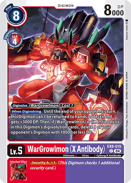 WarGrowlmon (X Antibody) [EX8-015] [Chain of Liberation] | Black Swamp Games