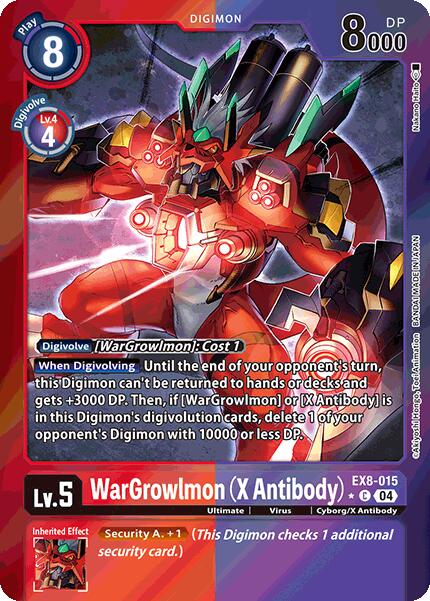 WarGrowlmon [EX8-015] (X Antibody) (Limited Foil) [Chain of Liberation] | Black Swamp Games