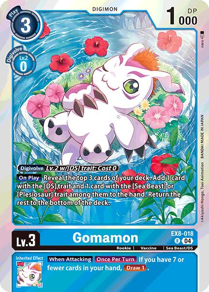 Gomamon [EX8-018] [Chain of Liberation] | Black Swamp Games