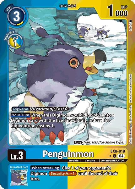 Penguinmon [EX8-019] (Limited Foil) [Chain of Liberation] | Black Swamp Games