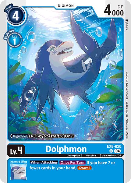 Dolphmon [EX8-020] [Chain of Liberation] | Black Swamp Games