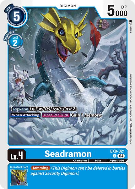 Seadramon [EX8-021] [Chain of Liberation] | Black Swamp Games