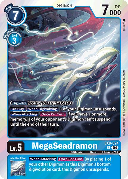 MegaSeadramon [EX8-024] [Chain of Liberation] | Black Swamp Games