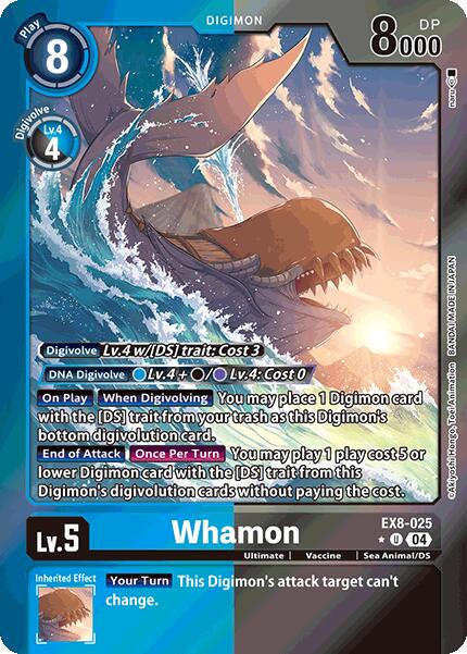 Whamon [EX8-025] (Limited Foil) [Chain of Liberation] | Black Swamp Games