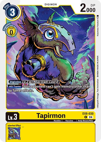 Tapirmon [EX8-030] [Chain of Liberation] | Black Swamp Games