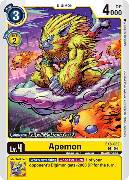 Apemon [EX8-032] [Chain of Liberation] | Black Swamp Games