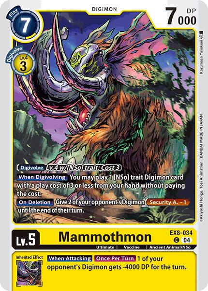 Mammothmon [EX8-034] [Chain of Liberation] | Black Swamp Games