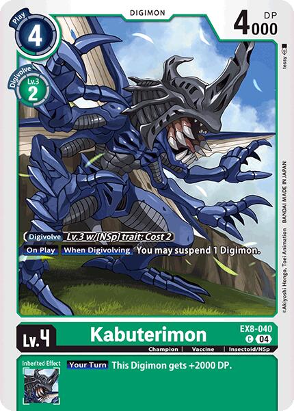 Kabuterimon [EX8-040] [Chain of Liberation] | Black Swamp Games