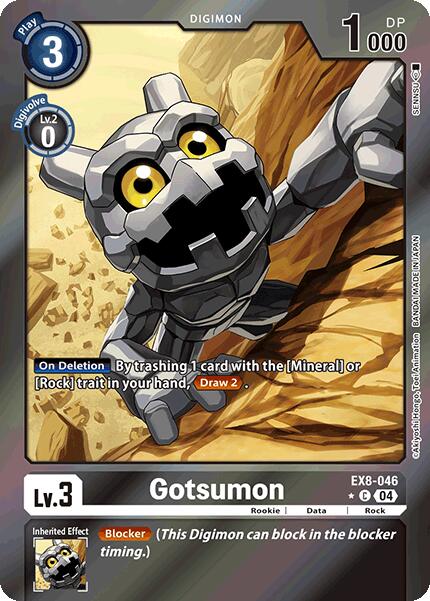 Gotsumon [EX8-046] (Limited Foil) [Chain of Liberation] | Black Swamp Games