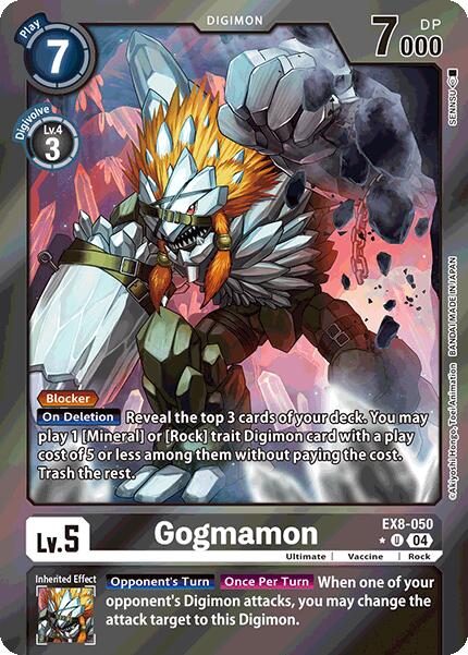 Gogmamon [EX8-050] (Limited Foil) [Chain of Liberation] | Black Swamp Games