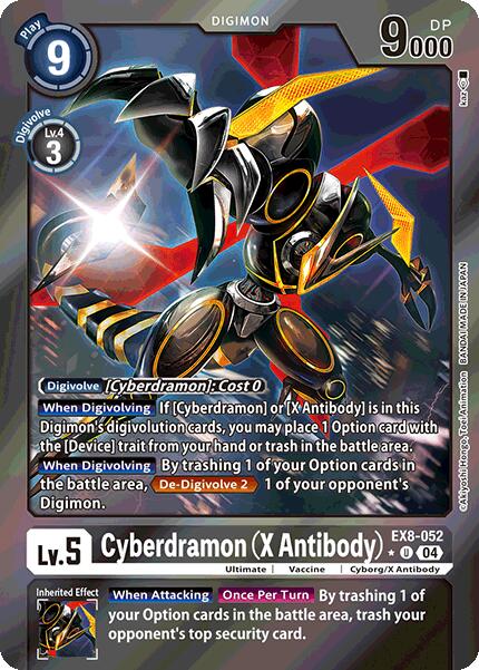 Cyberdramon [EX8-052] (X Antibody) (Limited Foil) [Chain of Liberation] | Black Swamp Games