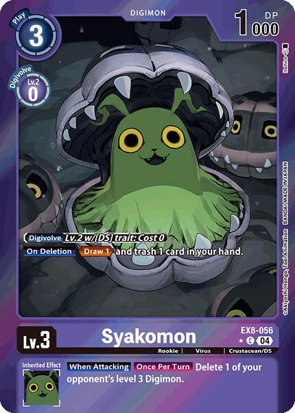 Syakomon [EX8-056] (Limited Foil) [Chain of Liberation] | Black Swamp Games