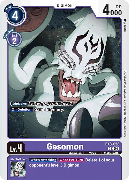 Gesomon [EX8-058] [Chain of Liberation] | Black Swamp Games