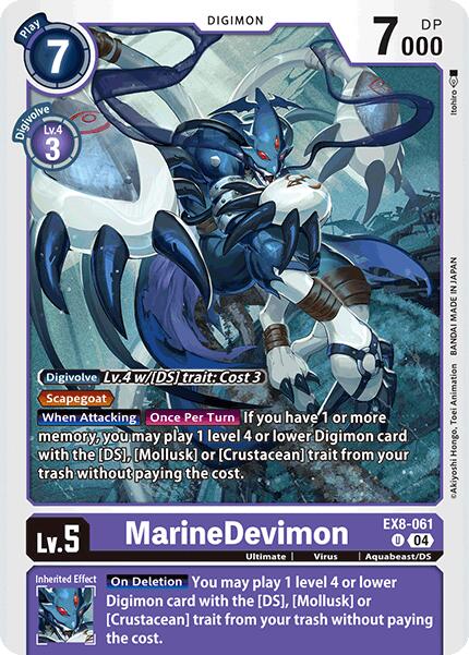 MarineDevimon [EX8-061] [Chain of Liberation] | Black Swamp Games