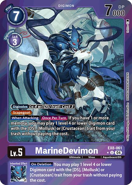 MarineDevimon [EX8-061] (Limited Foil) [Chain of Liberation] | Black Swamp Games