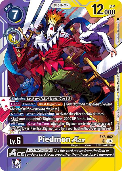 Piedmon ACE [EX8-062] [Chain of Liberation] | Black Swamp Games