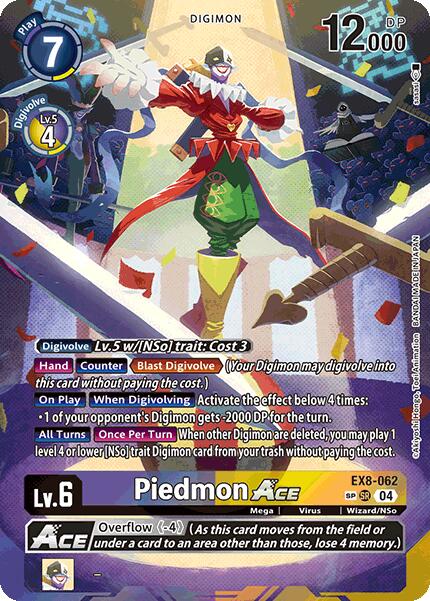 Piedmon ACE [EX8-062] (Textured) [Chain of Liberation] | Black Swamp Games