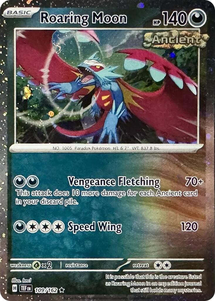 Roaring Moon (109/162) (Cosmos Holo) [Miscellaneous Cards] | Black Swamp Games