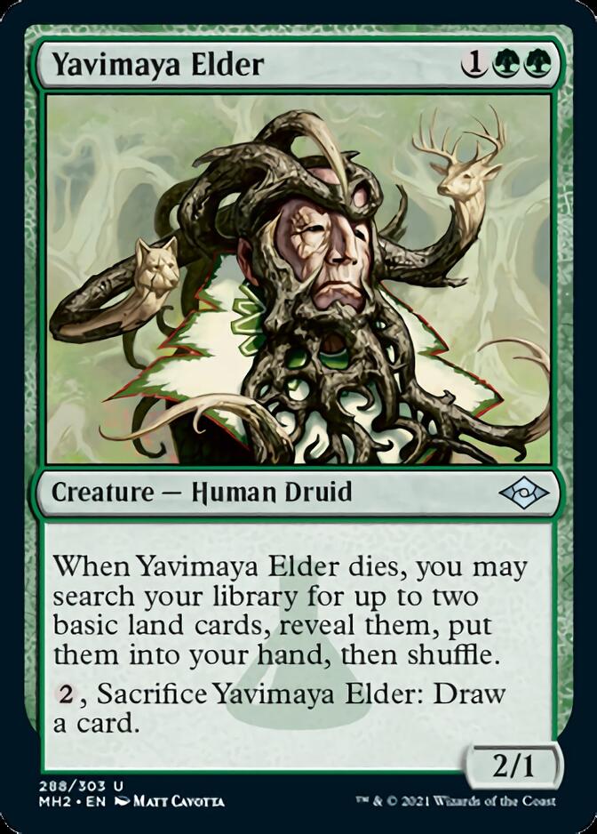 Yavimaya Elder (Foil Etched) [Modern Horizons 2] | Black Swamp Games