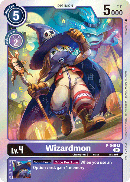 Wizardmon [P-046] [Promotional Cards] | Black Swamp Games