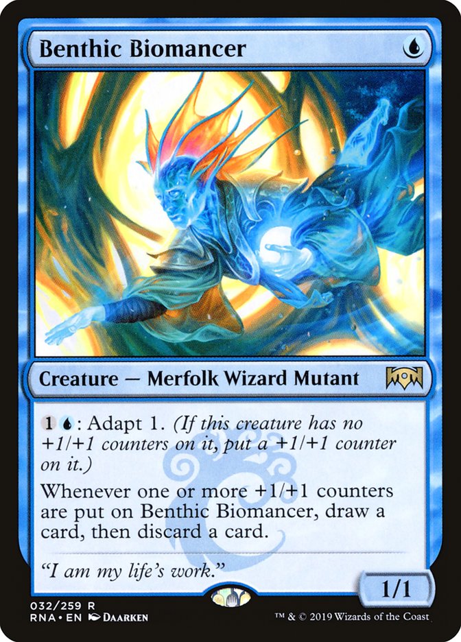 Benthic Biomancer [Ravnica Allegiance] | Black Swamp Games