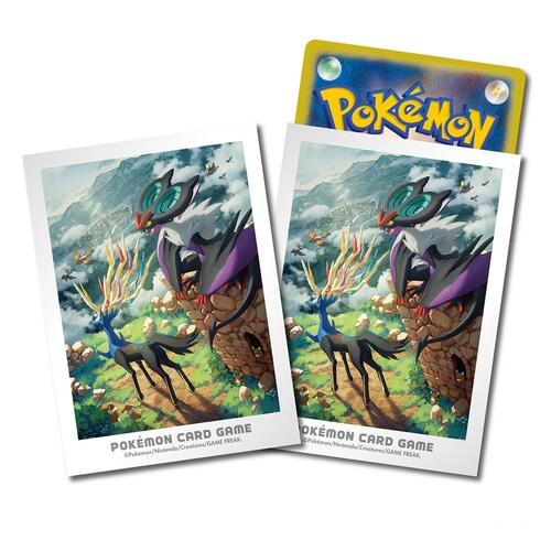 Card Sleeves - Kalos Adventure (64-Pack) (Pokemon Center Japan Exclusive) | Black Swamp Games