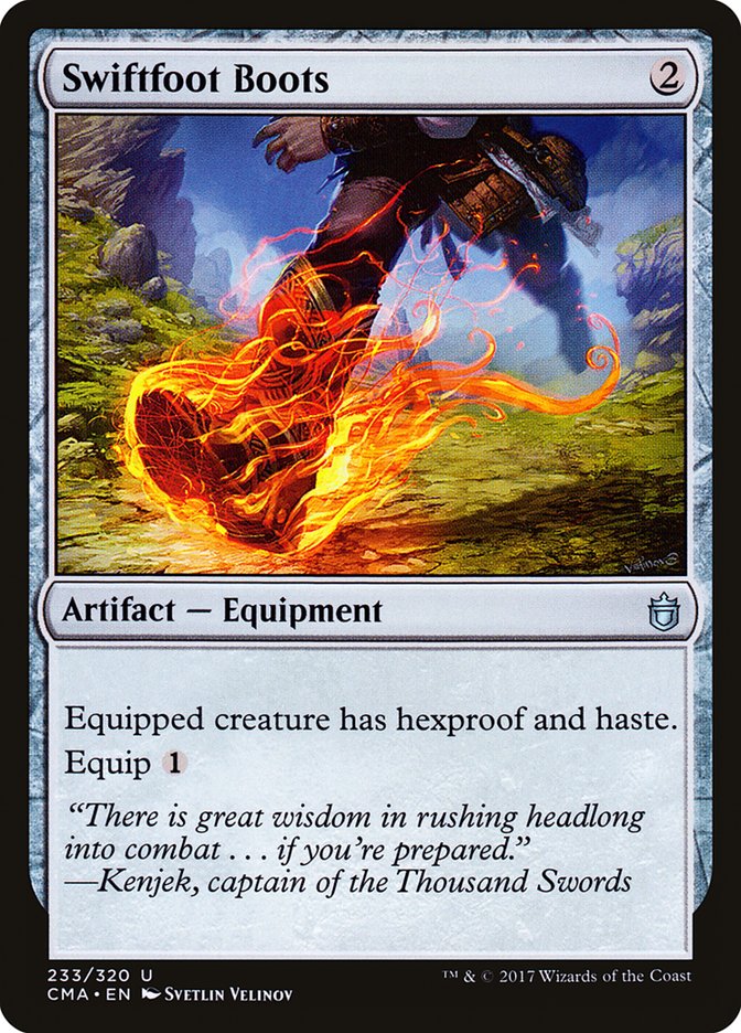 Swiftfoot Boots [Commander Anthology] | Black Swamp Games
