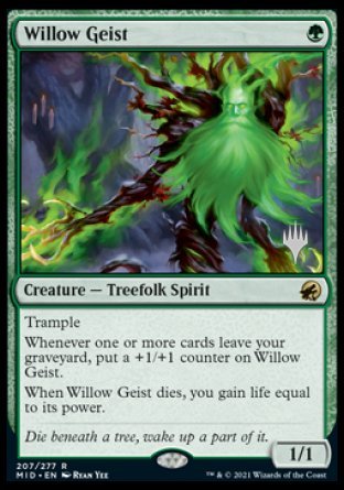 Willow Geist (Promo Pack) [Innistrad: Midnight Hunt Promos] | Black Swamp Games