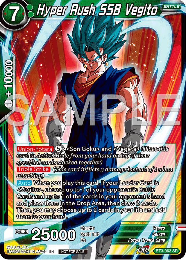 Hyper Rush SSB Vegito (Championship 2024 Finals Pack) (BT3-063) [Tournament Promotion Cards] | Black Swamp Games