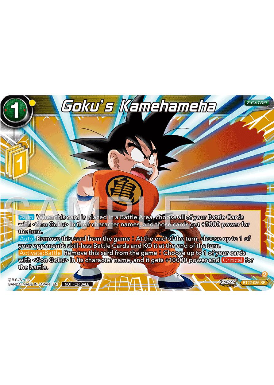 Goku's Kamehameha (Championship 2024 Finals Zenkai Pack) (BT22-086) [Tournament Promotion Cards] | Black Swamp Games