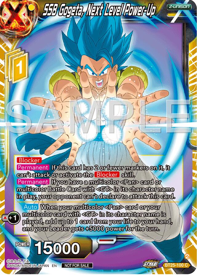 SSB Gogeta, Next Level Power-Up (Championship 2024 Finals Zenkai Pack) (BT25-100) [Tournament Promotion Cards] | Black Swamp Games