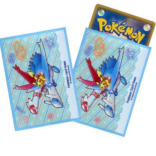 Card Sleeves - Flying with Latios & Latias (64-Pack) (Pokemon Center Japan Exclusive) | Black Swamp Games