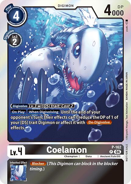 Coelamon [P-162] (-Chain of Liberation- Upgrade Pack [Digimon LIBERATOR] | Black Swamp Games