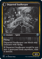 Devoted Grafkeeper // Departed Soulkeeper [Innistrad: Double Feature] | Black Swamp Games