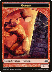 Dragon // Goblin Double-Sided Token [Ravnica Allegiance Guild Kit Tokens] | Black Swamp Games