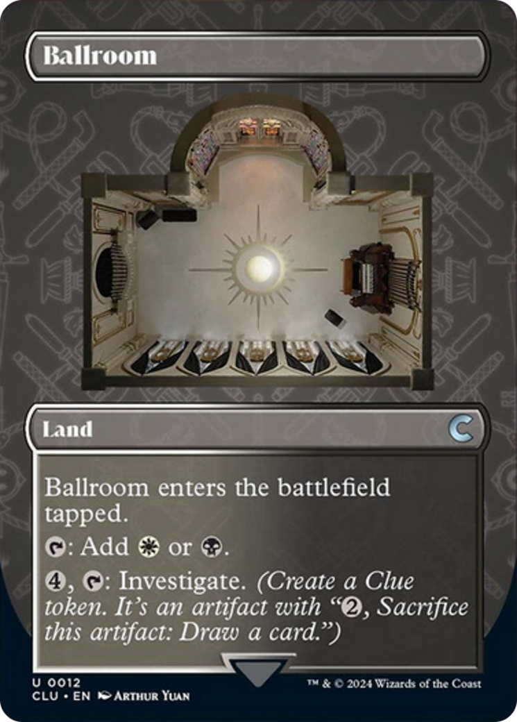 Ballroom (Borderless) [Ravnica: Clue Edition] | Black Swamp Games