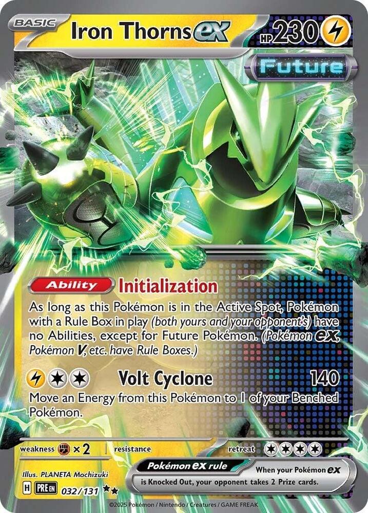 Iron Thorns ex (032/131) [Scarlet & Violet: Prismatic Evolutions] | Black Swamp Games