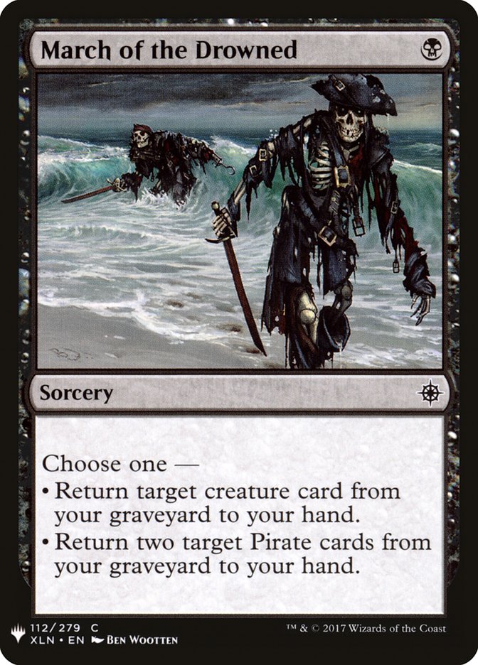 March of the Drowned [Mystery Booster] | Black Swamp Games