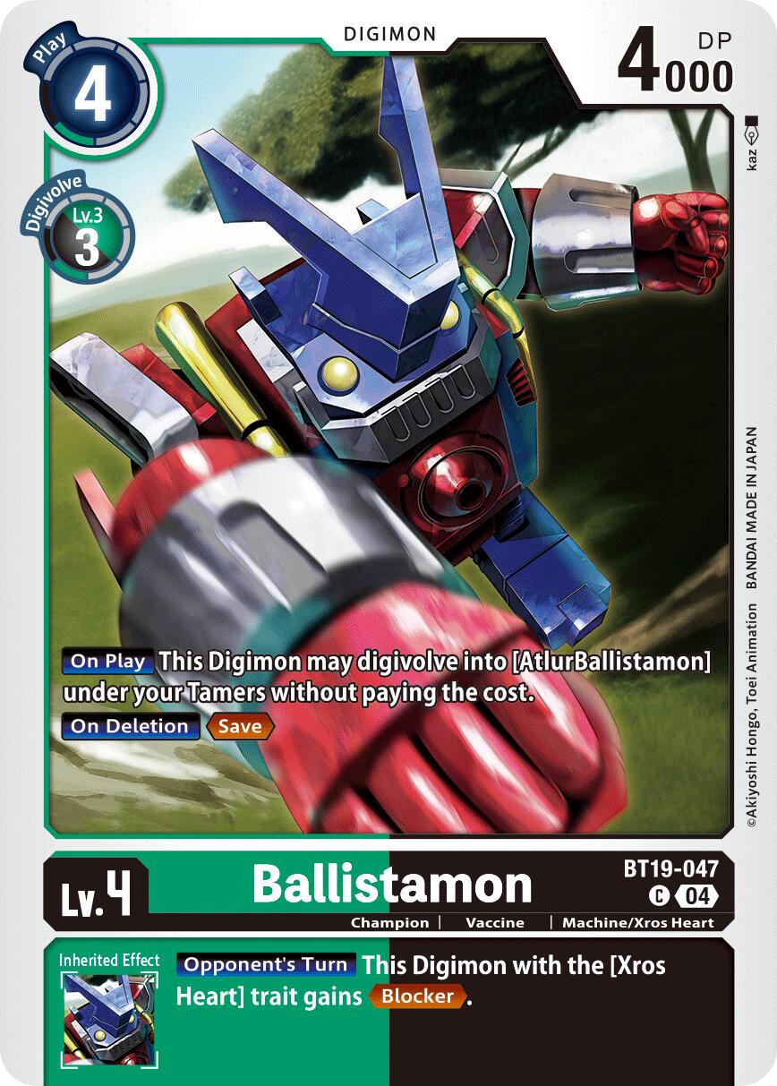 Ballistamon [BT19-047] [Release Special Booster Ver.2.5] | Black Swamp Games