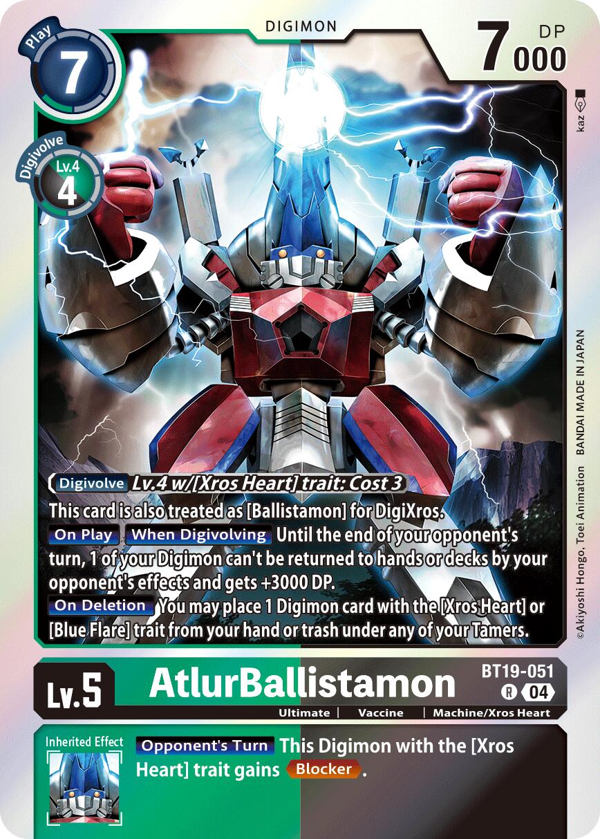 AtlurBallistamon [BT19-051] [Release Special Booster Ver.2.5] | Black Swamp Games