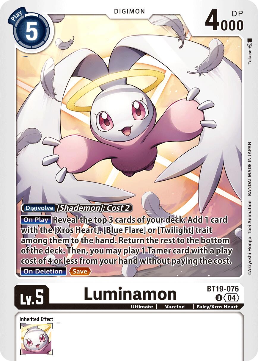 Luminamon [BT19-076] [Release Special Booster Ver.2.5] | Black Swamp Games