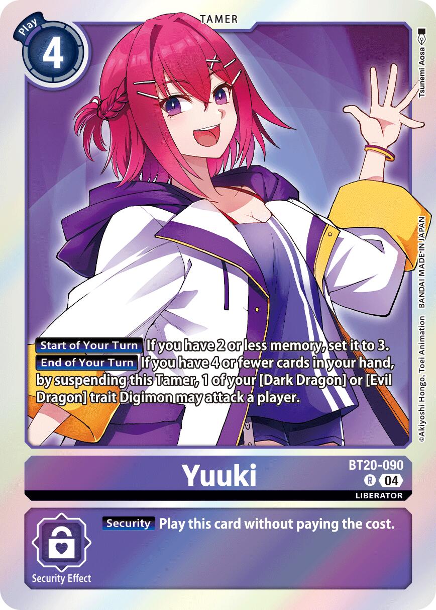 Yuuki [BT20-090] [Release Special Booster Ver.2.5] | Black Swamp Games