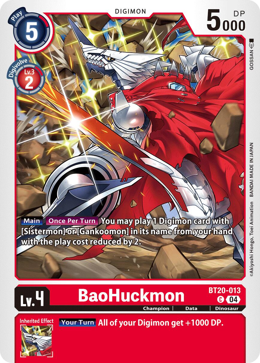 BaoHuckmon [BT20-013] [Release Special Booster Ver.2.5] | Black Swamp Games