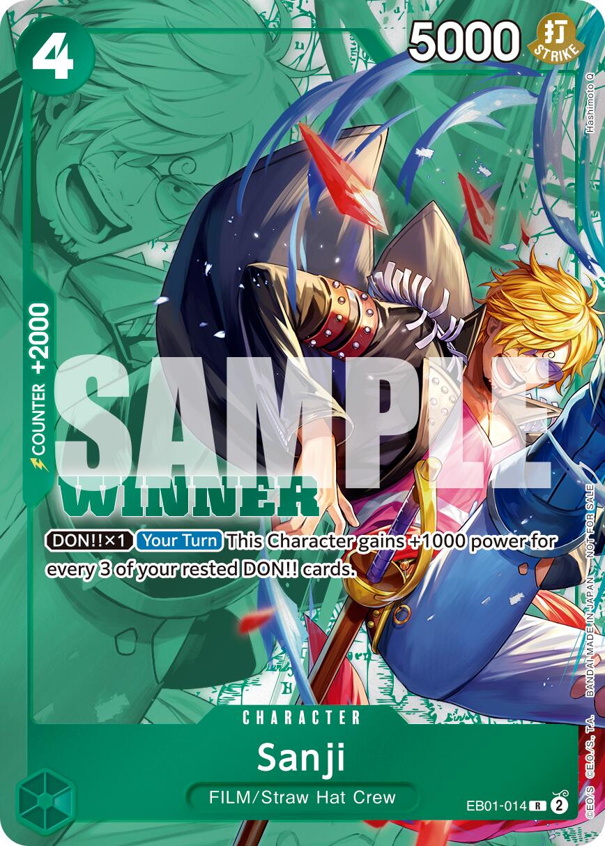 Sanji (Winner Pack 2025 Vol. 1) [One Piece Promotion Cards] | Black Swamp Games