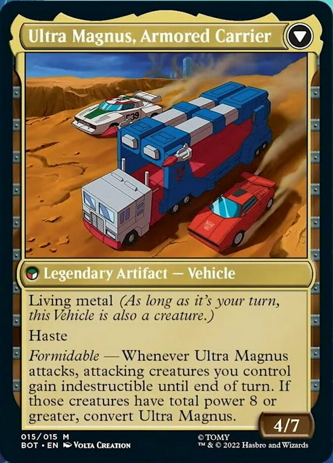 Ultra Magnus, Tactician // Ultra Magnus, Armored Carrier [Transformers] | Black Swamp Games