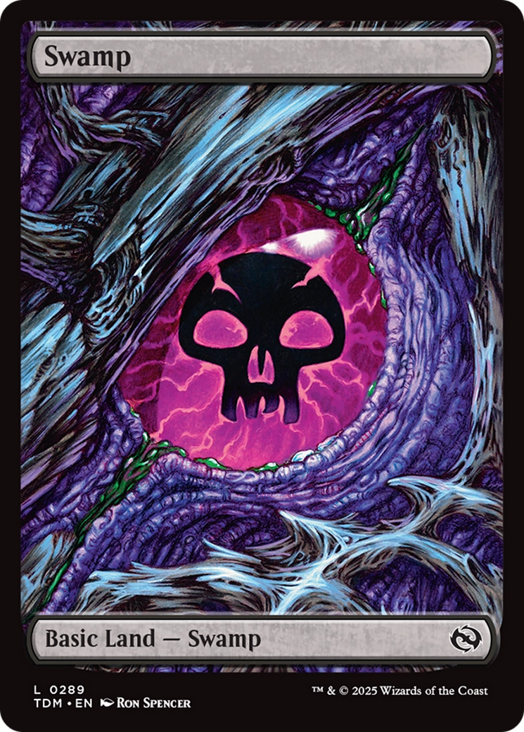 Swamp (0289) [Tarkir: Dragonstorm] | Black Swamp Games