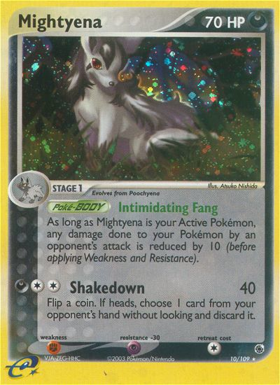 Mightyena (10/109) [EX: Ruby & Sapphire] | Black Swamp Games